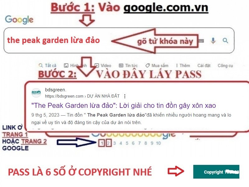 Hướng dẫn lấy pass giải nén Chem0ffice thepeakgardenluadao bdsgreen