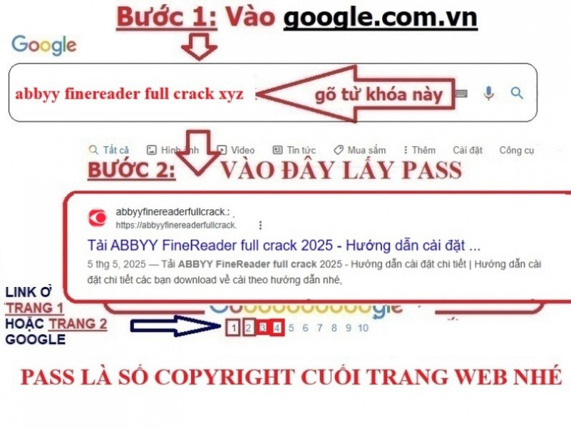 Hướng dẫn lấy pass giải nén chaos vantage abbyyxyz